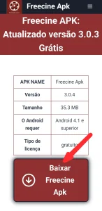Download Freecine Apk